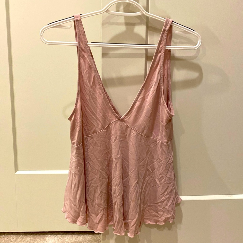Express Plunge Tank Top, Size S